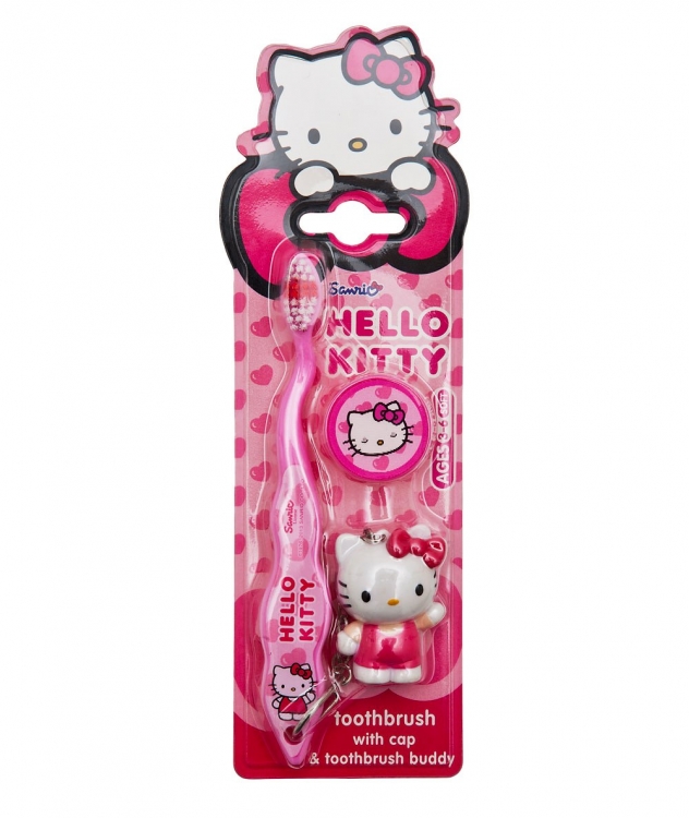Hello Kitty Anahtarlıklı Diş Fırçası